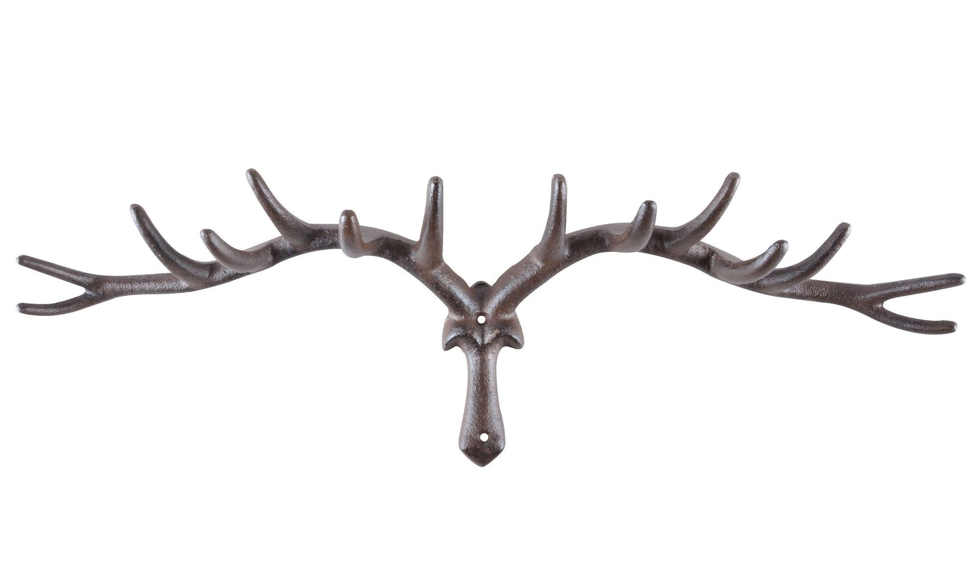 Esschert Design Deer Antler Coat Hook Cast Iron Brown