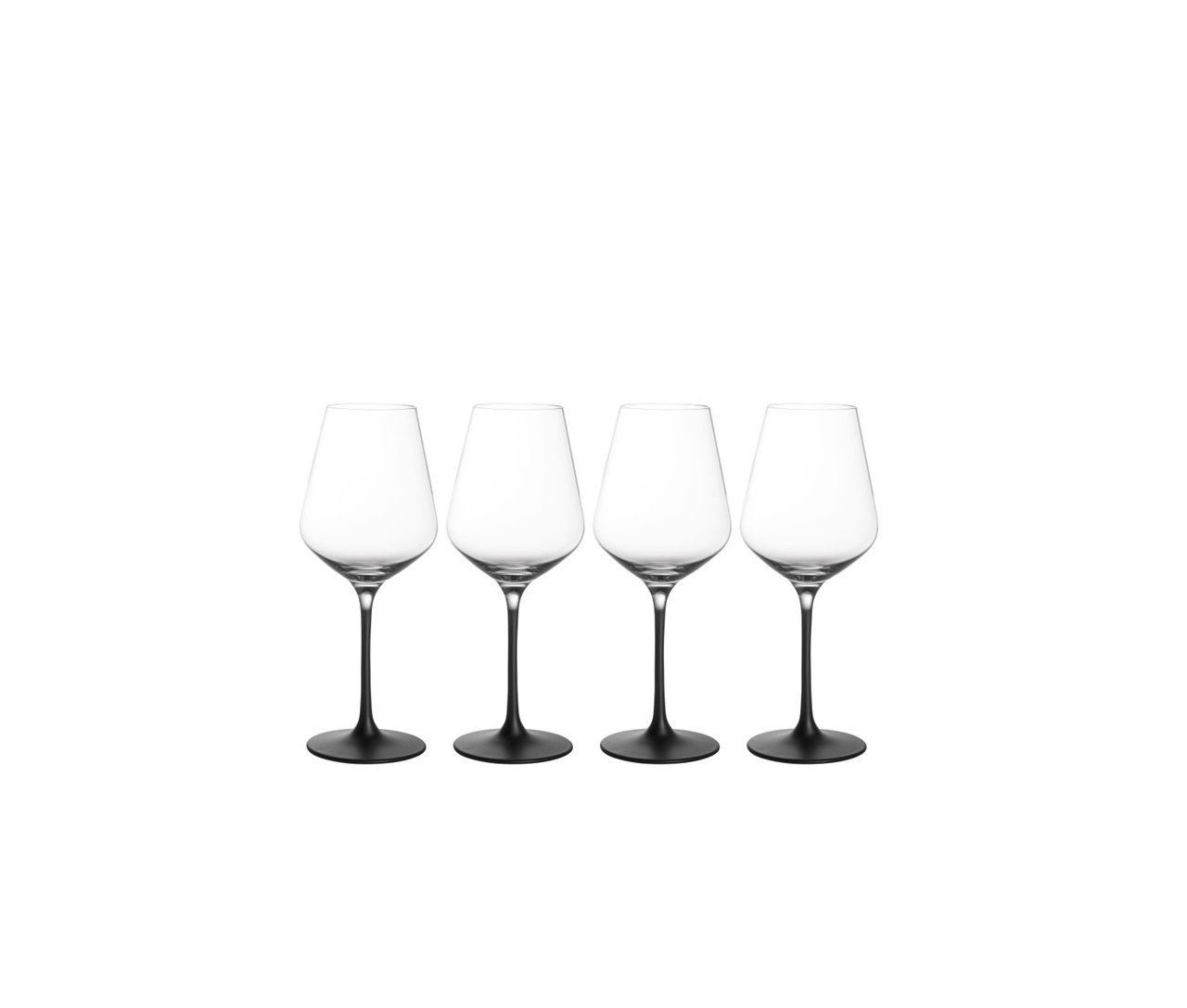 Villeroy & Boch Manufacture Rock White Wine Goblet, Set of 4